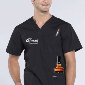 Scrubs, New Dad, I'm The Daddy, Mens Scrubs